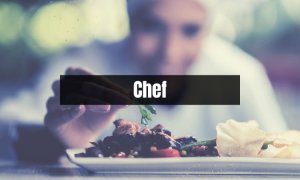 Carta de recomendación personal para chef.